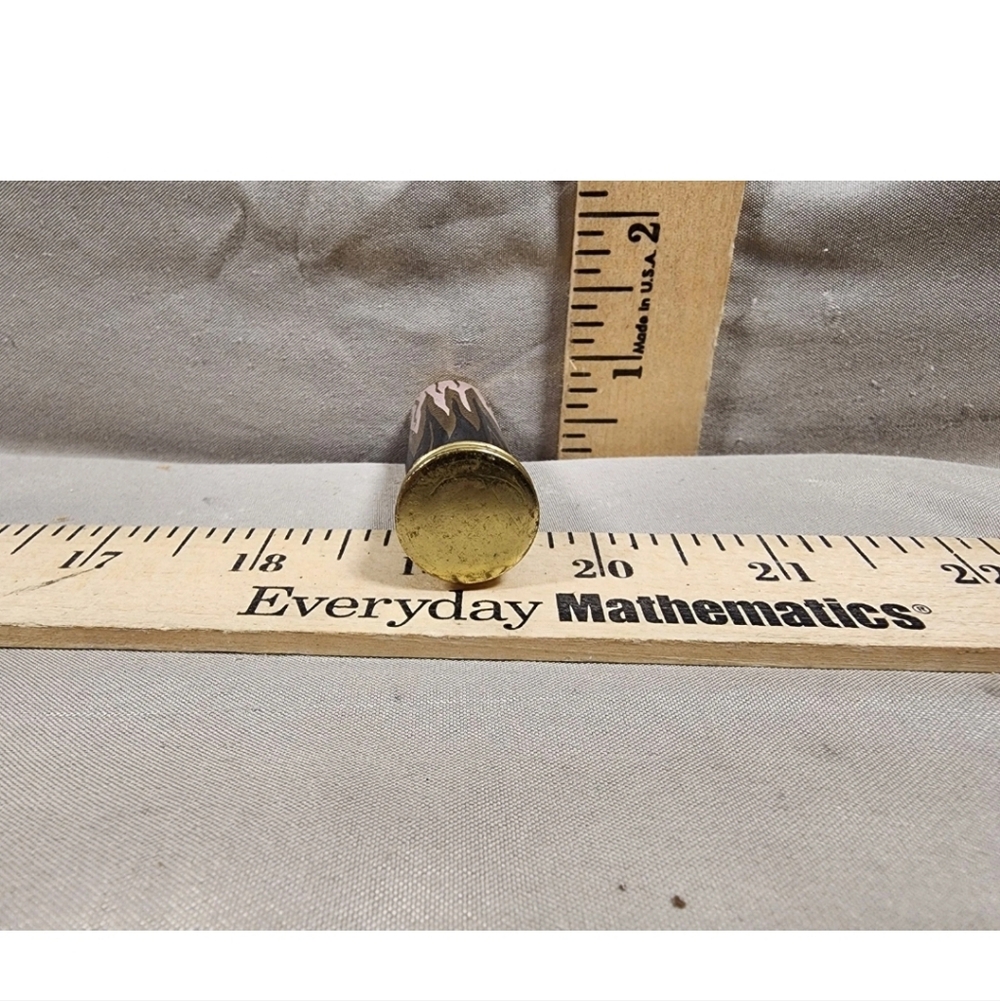 Vintage Lipstick Tube Goubaud de Paris No Color Tag Red New York Empty Tube - Picture 3 of 5